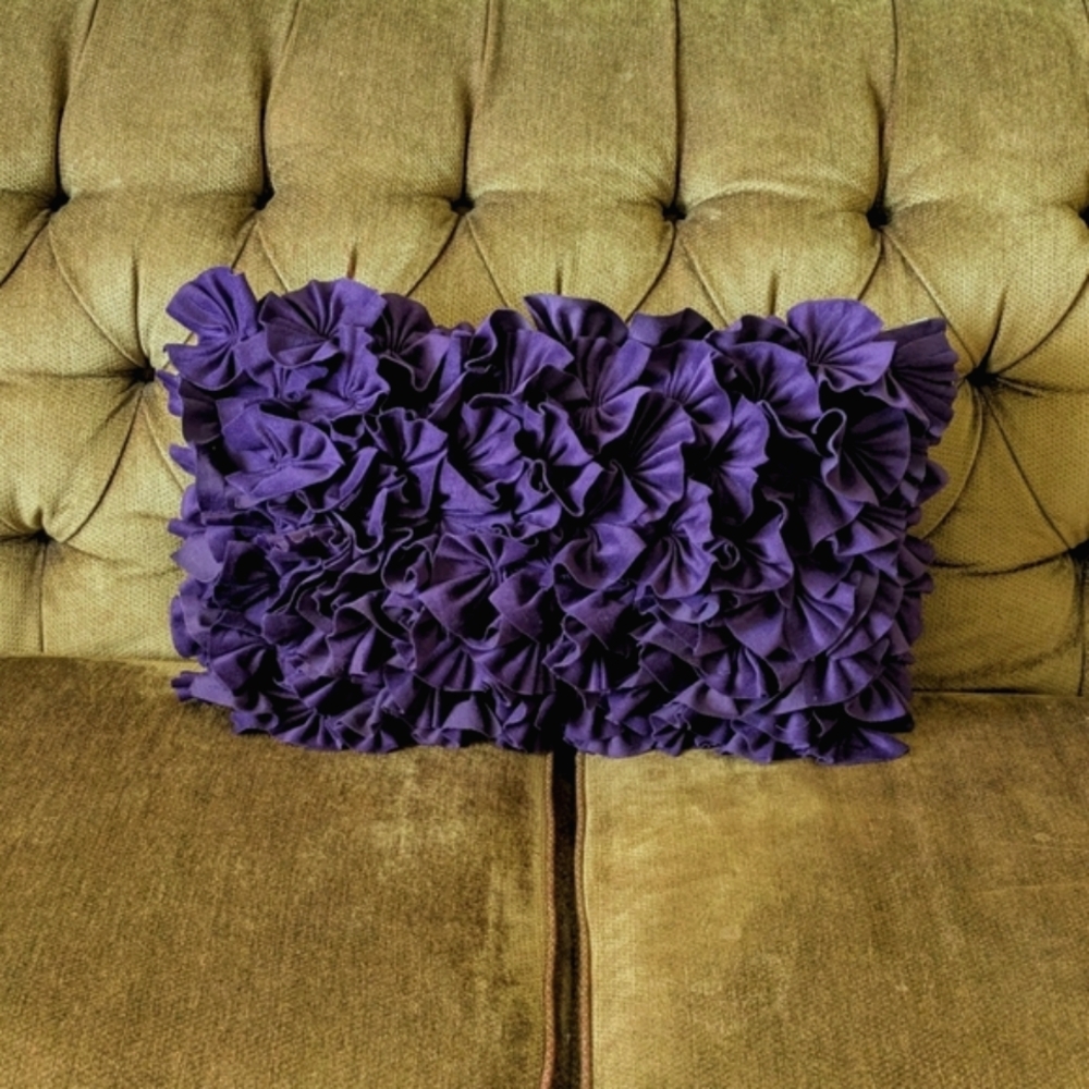 Cynthia Rowley Ruffle Accent Pillow